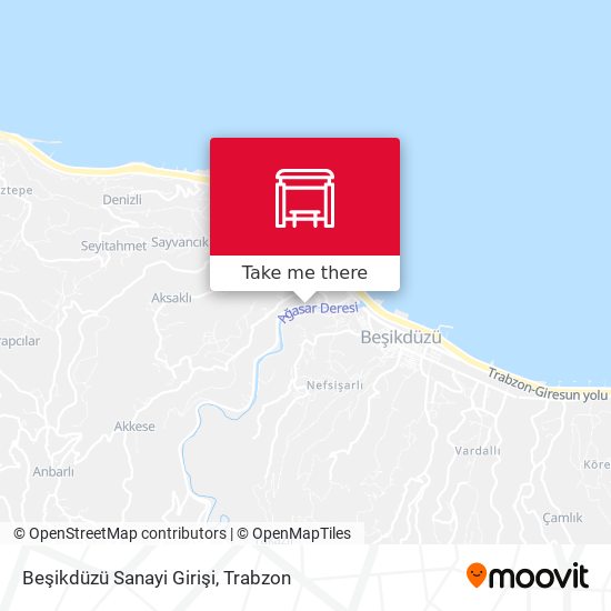 Beşikdüzü Sanayi Girişi map