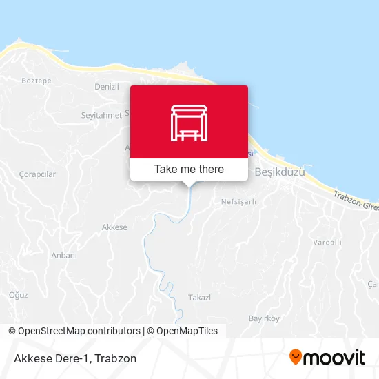 Akkese Dere-1 map