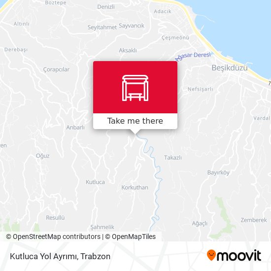 Kutluca Yol Ayrımı map
