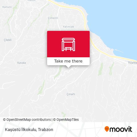 Kaşüstü İlkokulu map