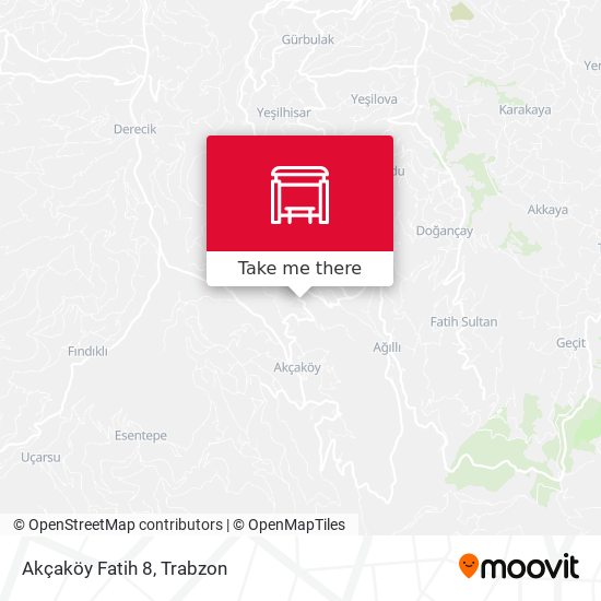 Akçaköy Fatih 8 map