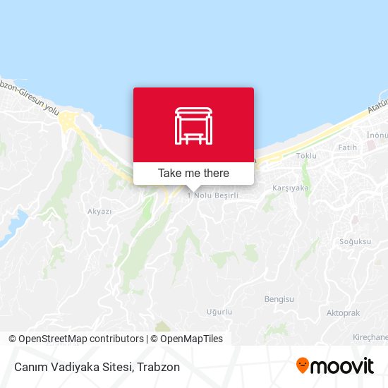 Canım Vadiyaka Sitesi map