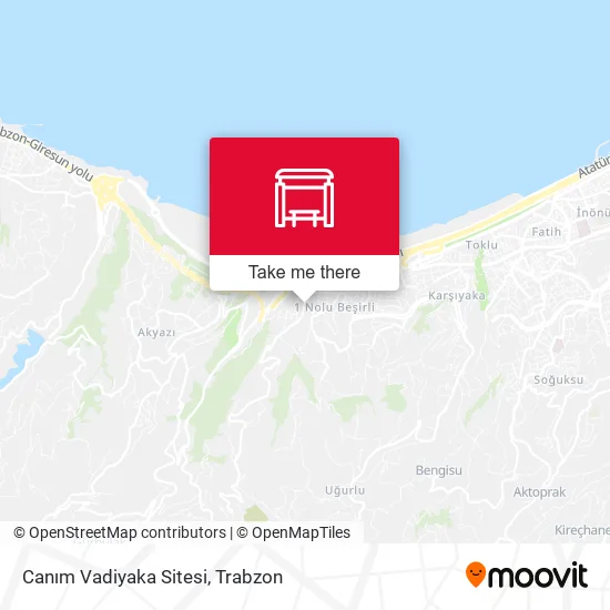 Canım Vadiyaka Sitesi map