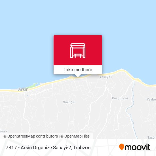 7817 - Arsin Organize Sanayi-2 map