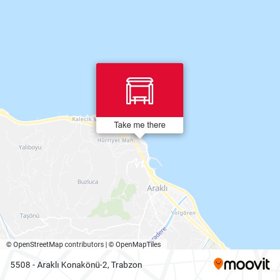 5508 - Araklı Konakönü-2 map