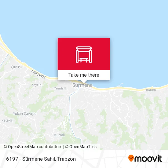 6197 - Sürmene Sahil map