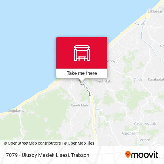 7079 - Ulusoy Meslek Lisesi map