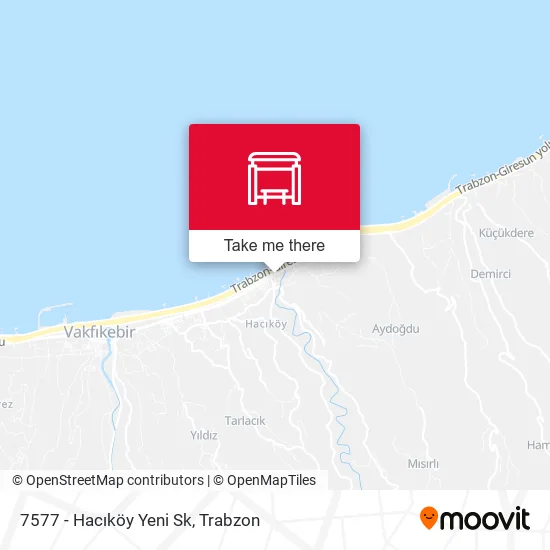 7577 - Hacıköy Yeni Sk map