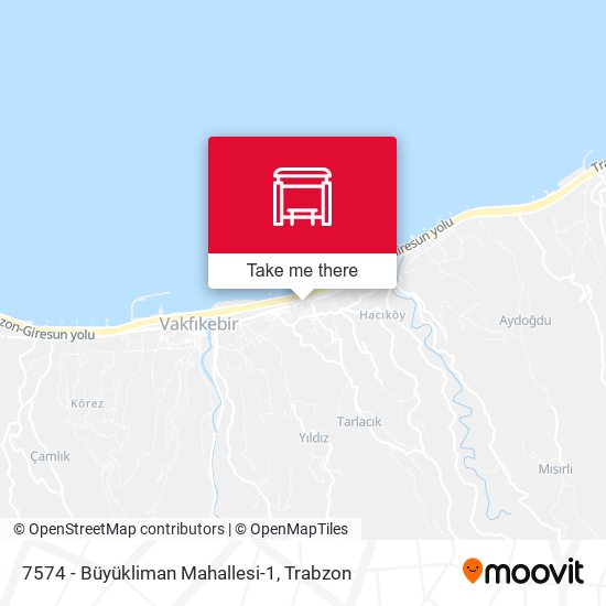 7574 - Büyükliman Mahallesi-1 map