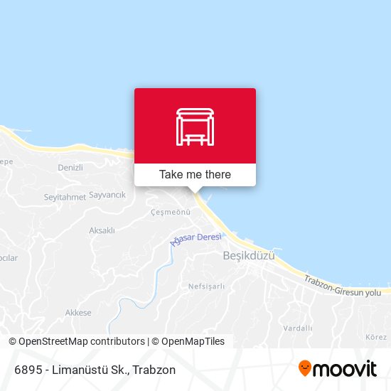 6895 - Limanüstü Sk. map