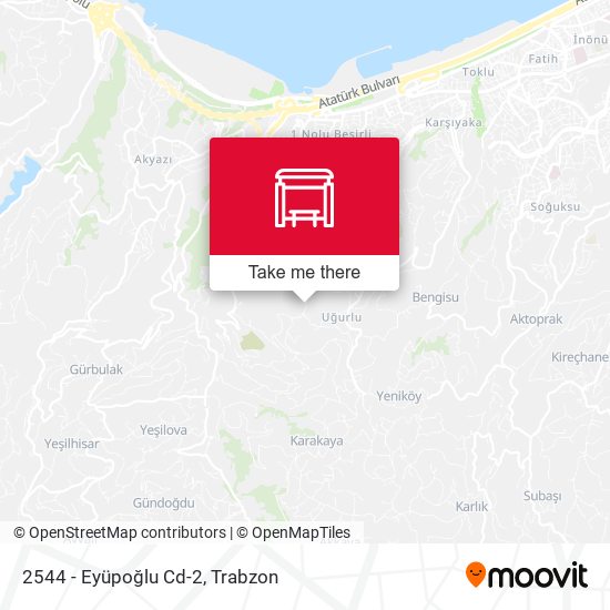 2544 - Eyüpoğlu Cd-2 map