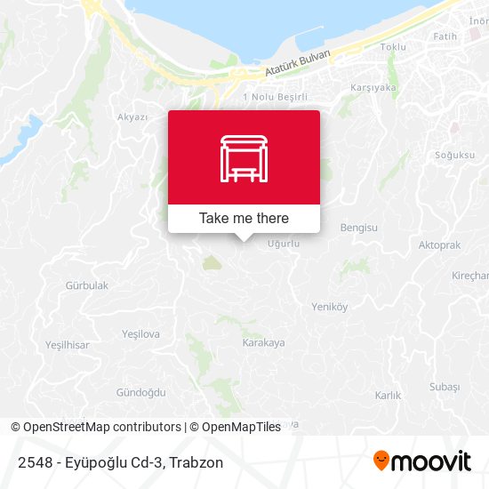 2548 - Eyüpoğlu Cd-3 map