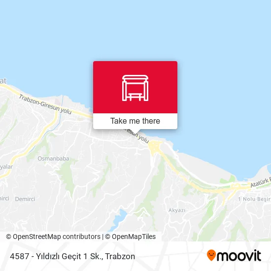 4587 - Yıldızlı Geçit 1 Sk. map