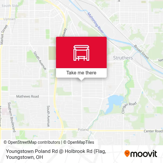 Youngstown Poland Rd @ Holbrook Rd map