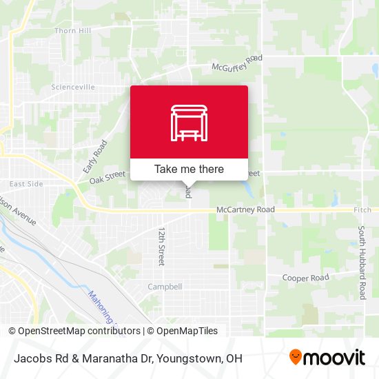 Jacobs Rd & Maranatha Dr map