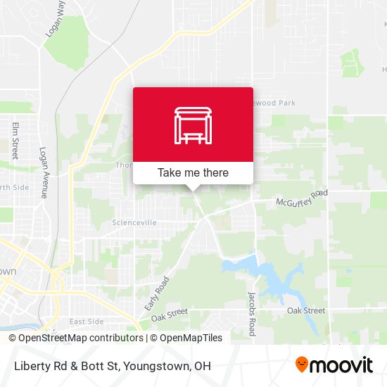 Liberty Rd & Bott St map