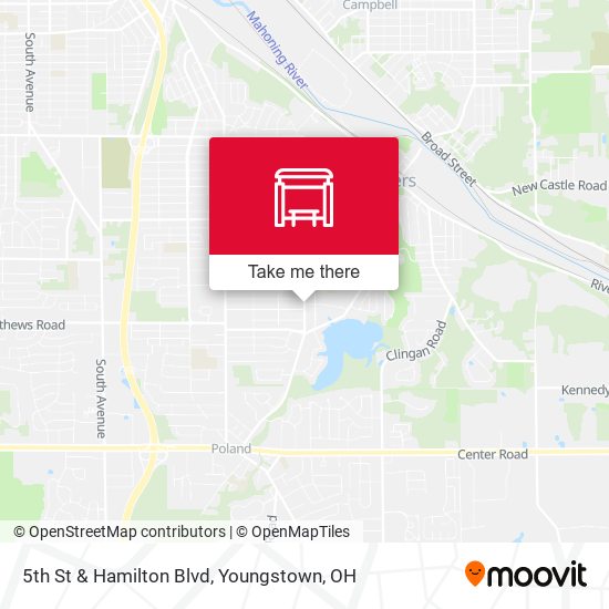Mapa de 5th St & Hamilton Blvd