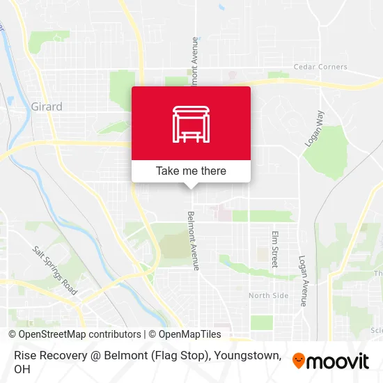 Rise Recovery @ Belmont (Flag Stop) map