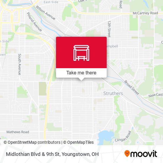 Mapa de Midlothian Blvd  & 9th St