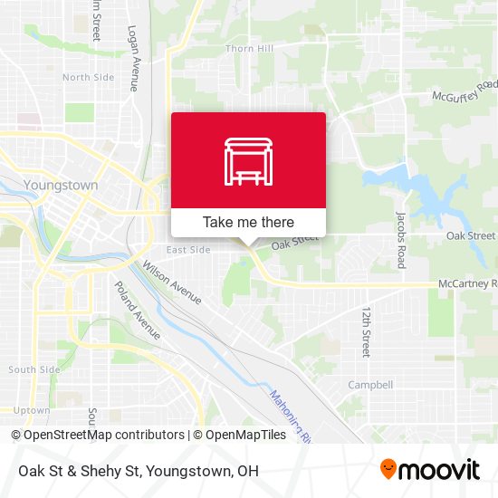 Mapa de Oak St & Shehy St