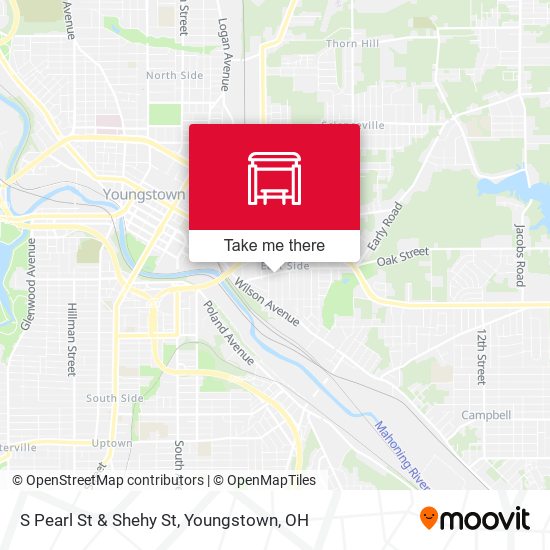 Mapa de S Pearl St  & Shehy St