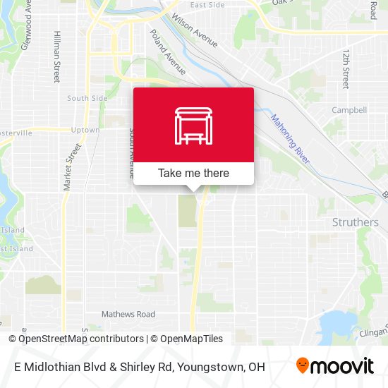 Mapa de E Midlothian Blvd & Shirley Rd