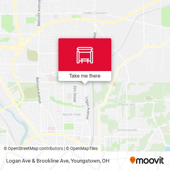 Mapa de Logan Ave & Brookline Ave