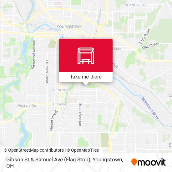 Mapa de Gibson St & Samuel Ave (Flag Stop)