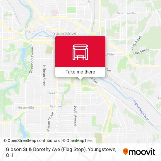 Gibson St &  Dorothy Ave (Flag Stop) map