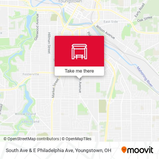 South Ave & E Philadelphia Ave map