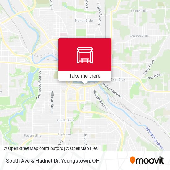 South Ave & Hadnet Dr map