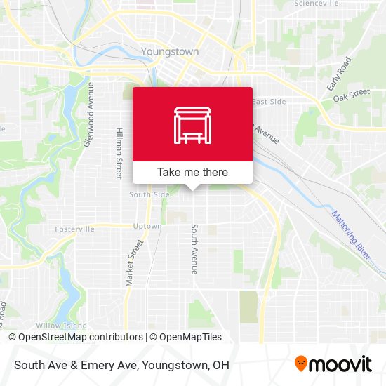 Mapa de South Ave & Emery Ave