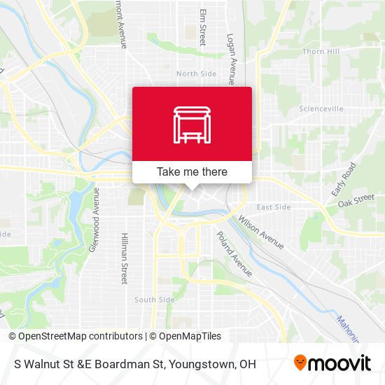Mapa de S Walnut St &E Boardman St