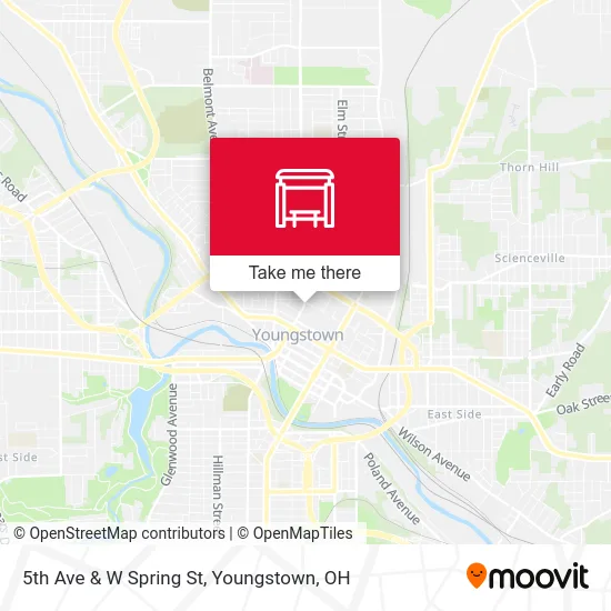 5th Ave & W Spring St map