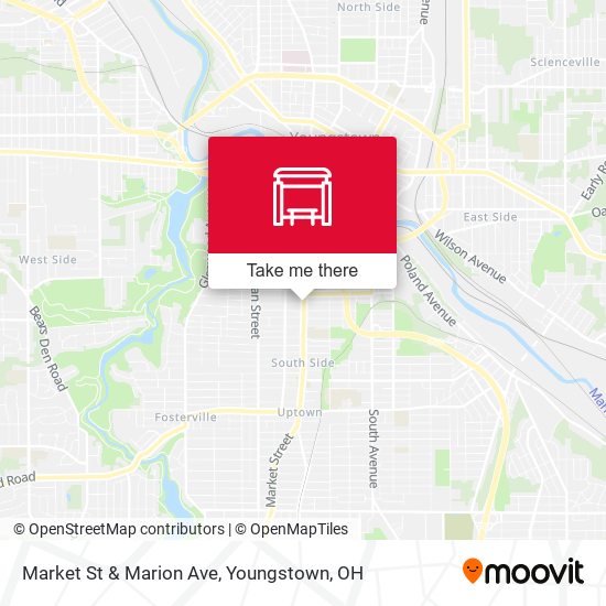Mapa de Market St & Marion Ave