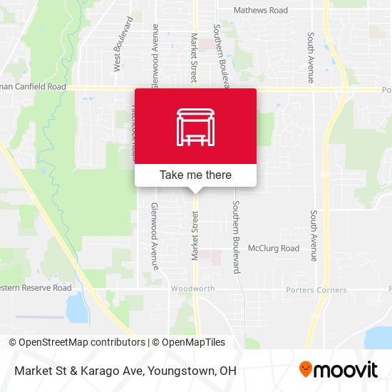 Mapa de Market St & Karago Ave