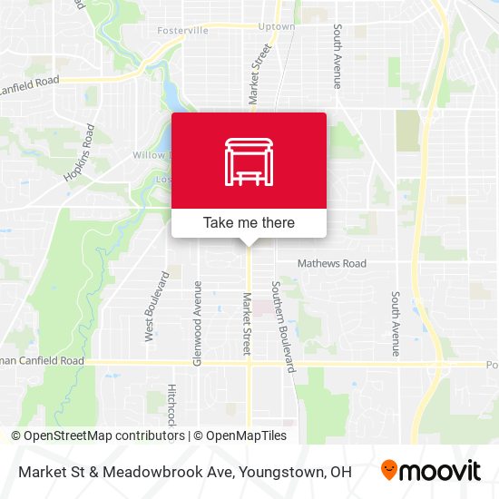 Mapa de Market St & Meadowbrook Ave