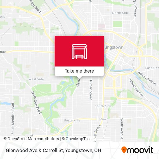 Glenwood Ave & Carroll St map