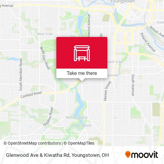 Glenwood Ave & Kiwatha Rd map