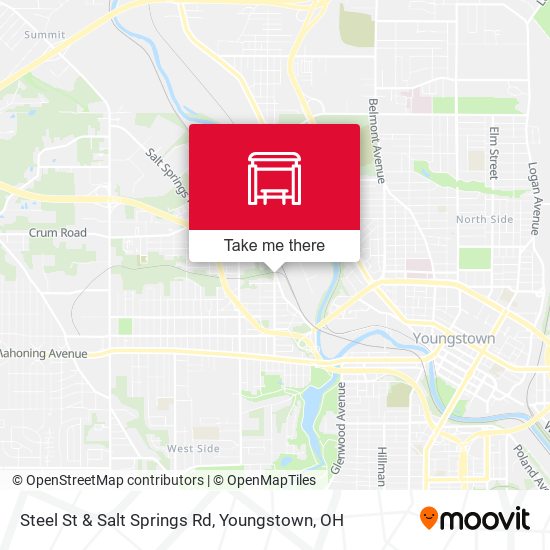 Steel St & Salt Springs Rd map