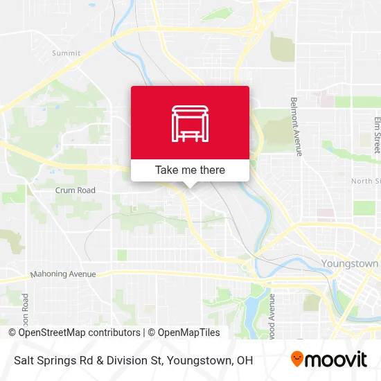 Salt Springs Rd & Division St map