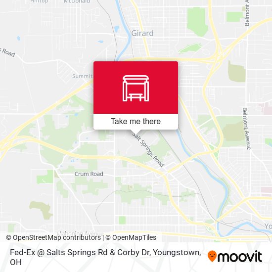 Fed-Ex @ Salts Springs Rd & Corby Dr map