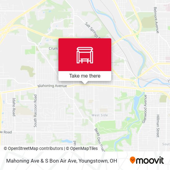 Mapa de Mahoning Ave & S Bon Air Ave