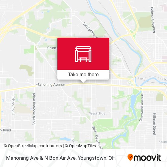 Mapa de Mahoning Ave & N Bon Air Ave