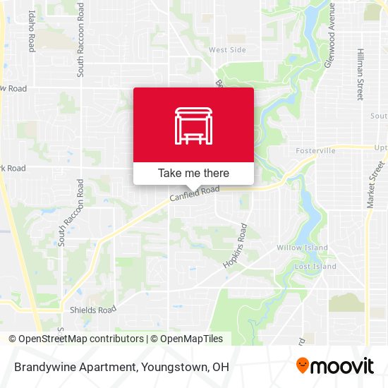 Brandywine Apartment map