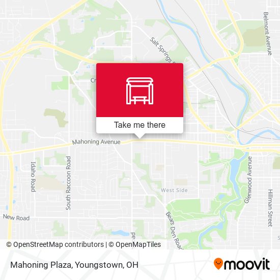 Mahoning Plaza map