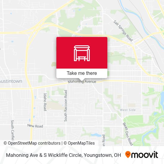 Mapa de Mahoning Ave & S Wickliffe Circle