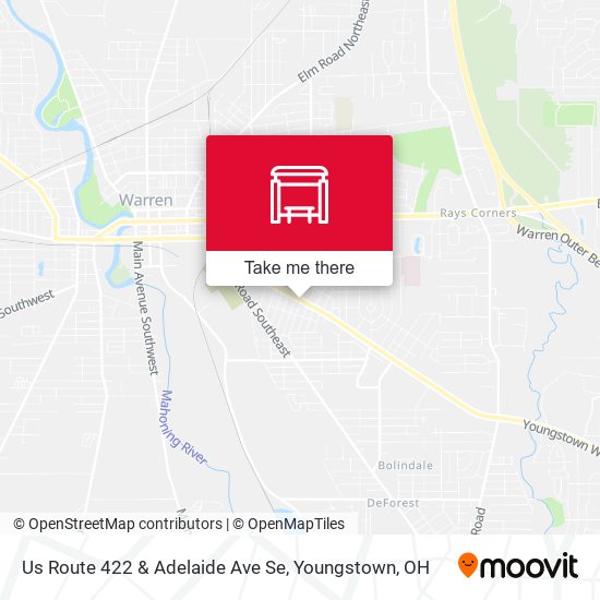 Mapa de Us Route 422 & Adelaide Ave Se