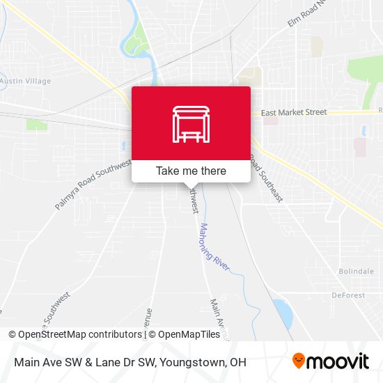 Mapa de Main Ave SW & Lane Dr SW