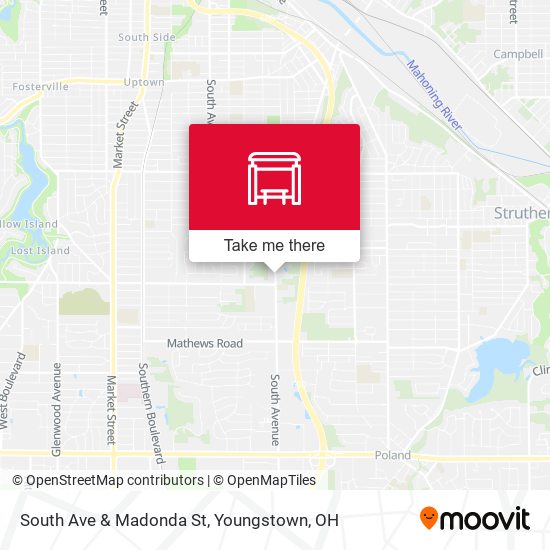 Mapa de South Ave & Madonda St